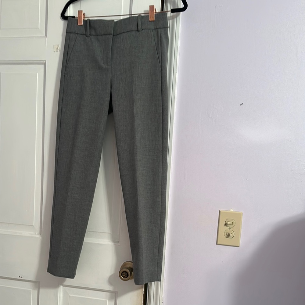J. Crew Women's Gray Ankle Pants